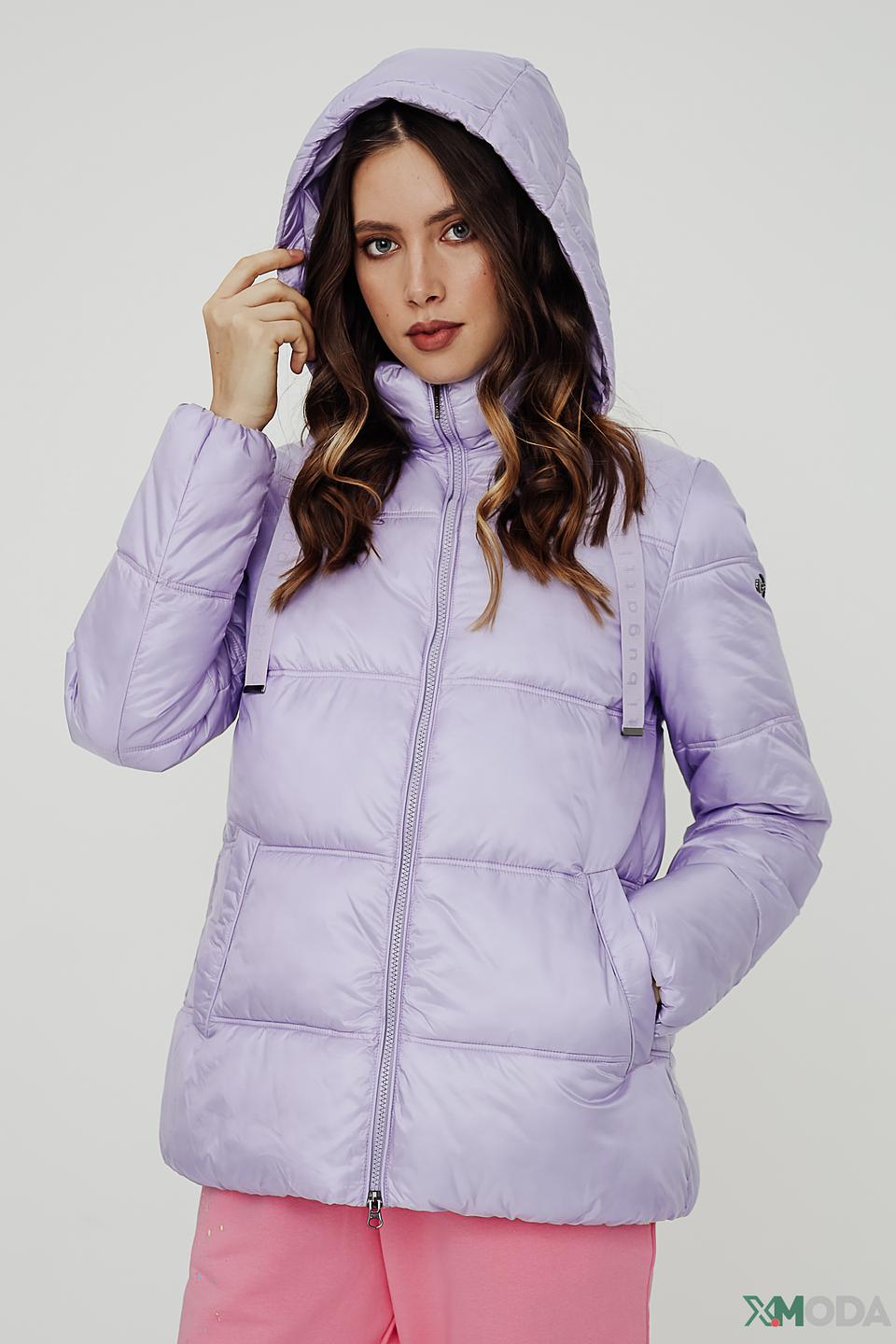 Куртка Bugatti стеганая лавандовая
