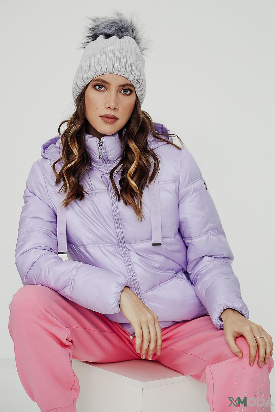 Шапка Wegener с помпоном серая