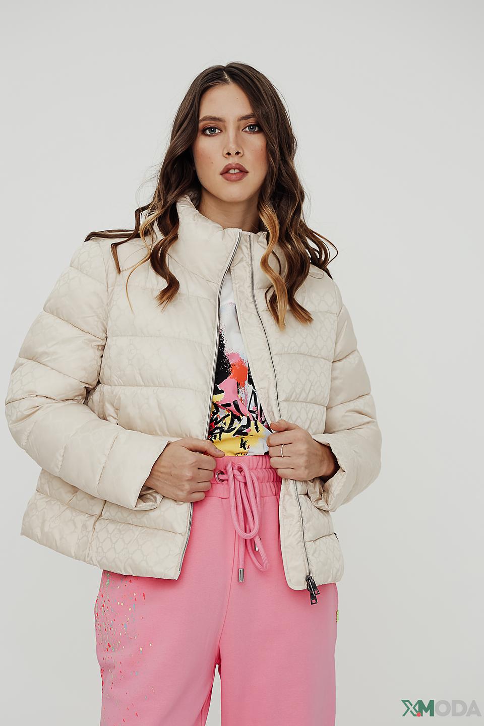 Куртка Marc Cain стеганая бежевая