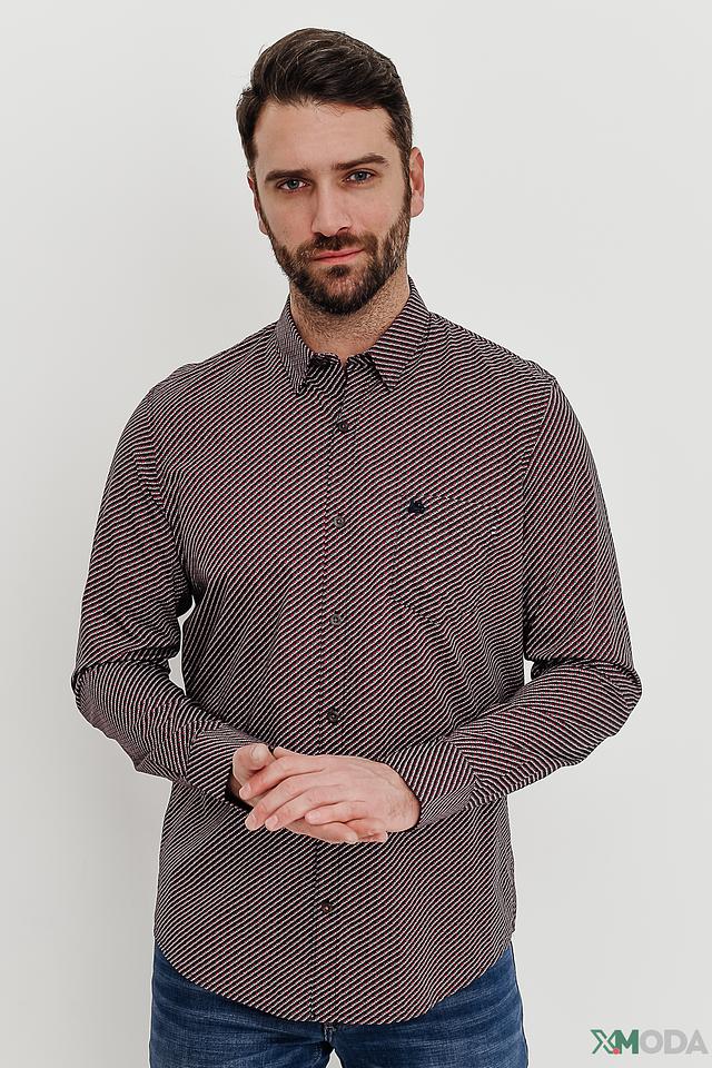 Рубашка Lerros диагональная полоска