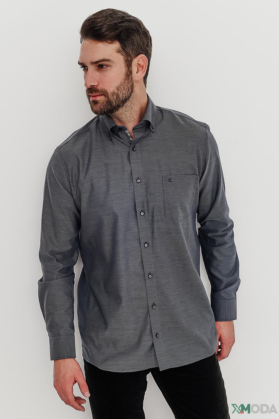Рубашка Casa Moda men серая