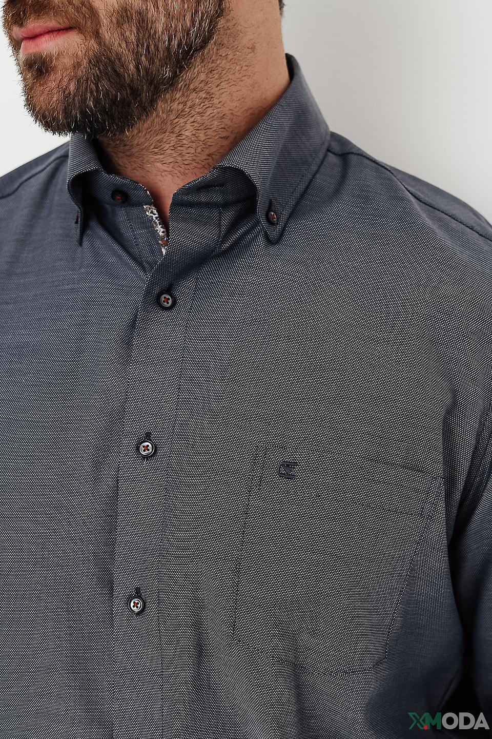 Рубашка Casa Moda men серая