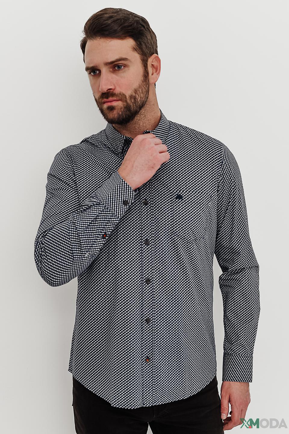 Рубашка Lerros мужская в клетку