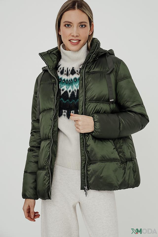 Куртка Bugatti стеганая оливковая