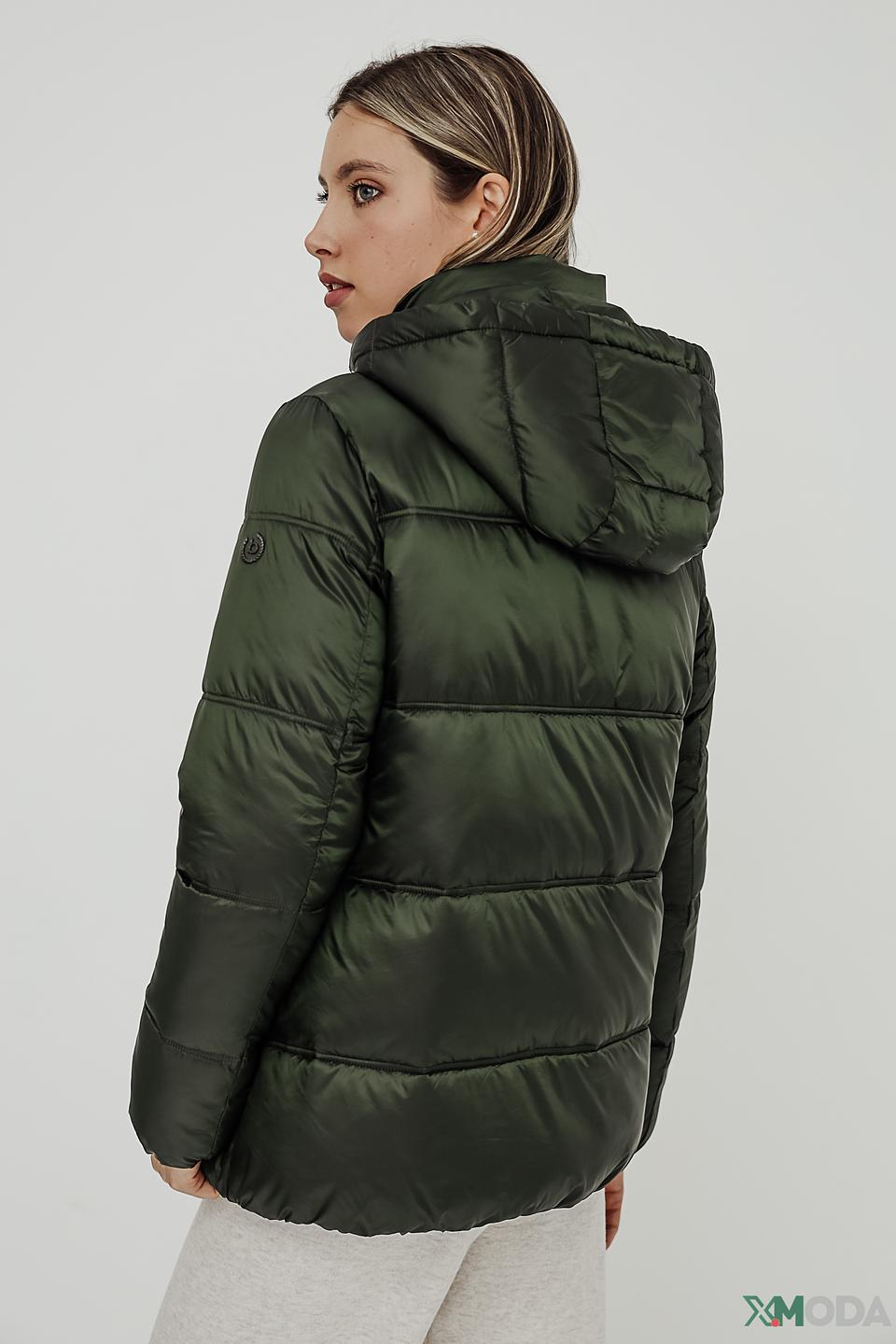 Куртка Bugatti стеганая оливковая