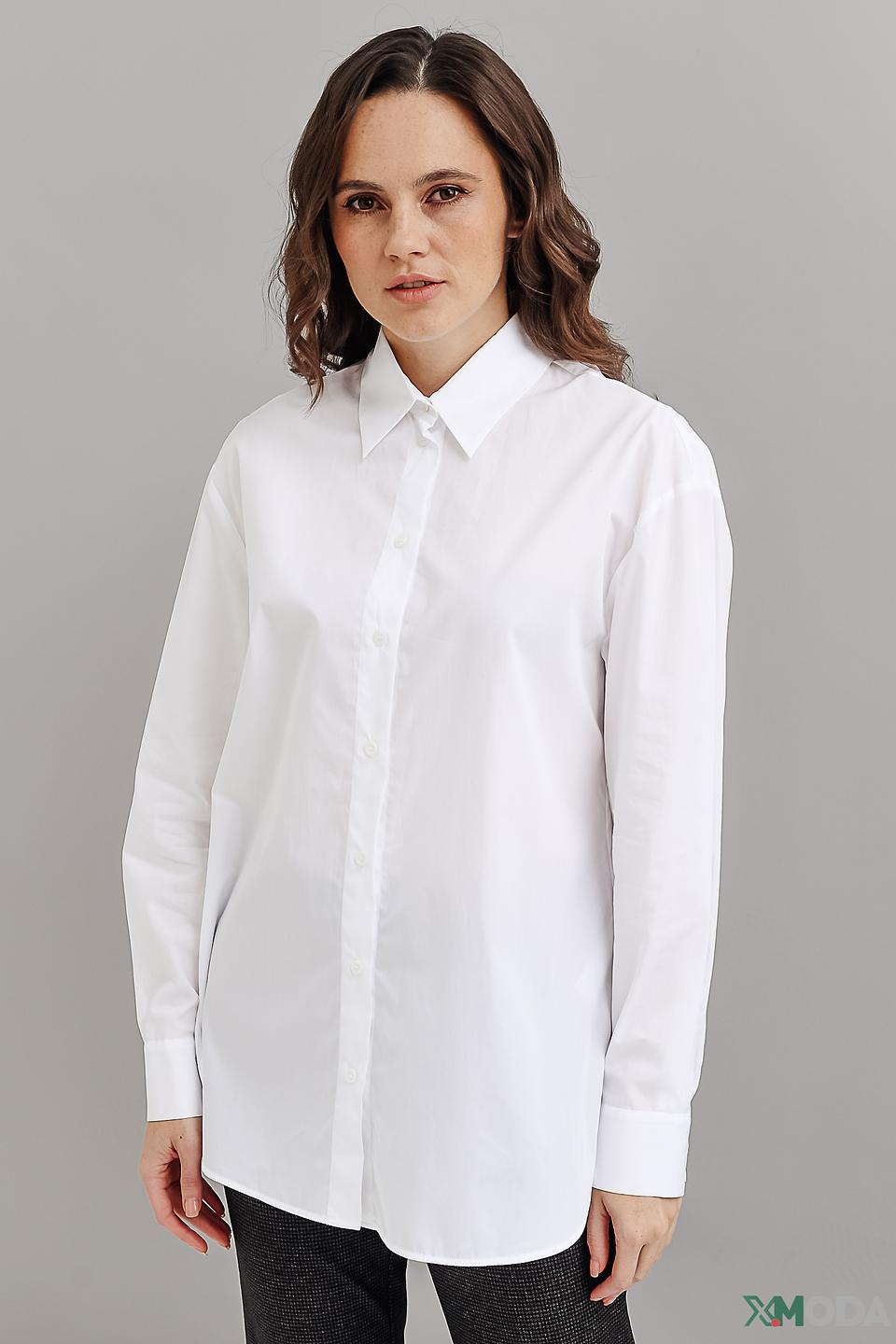 Рубашка Louis and mia белая оверсайз