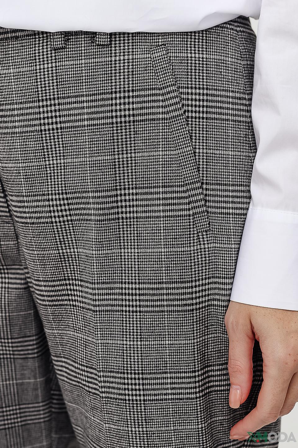 Брюки Gerry Weber в клетку серые