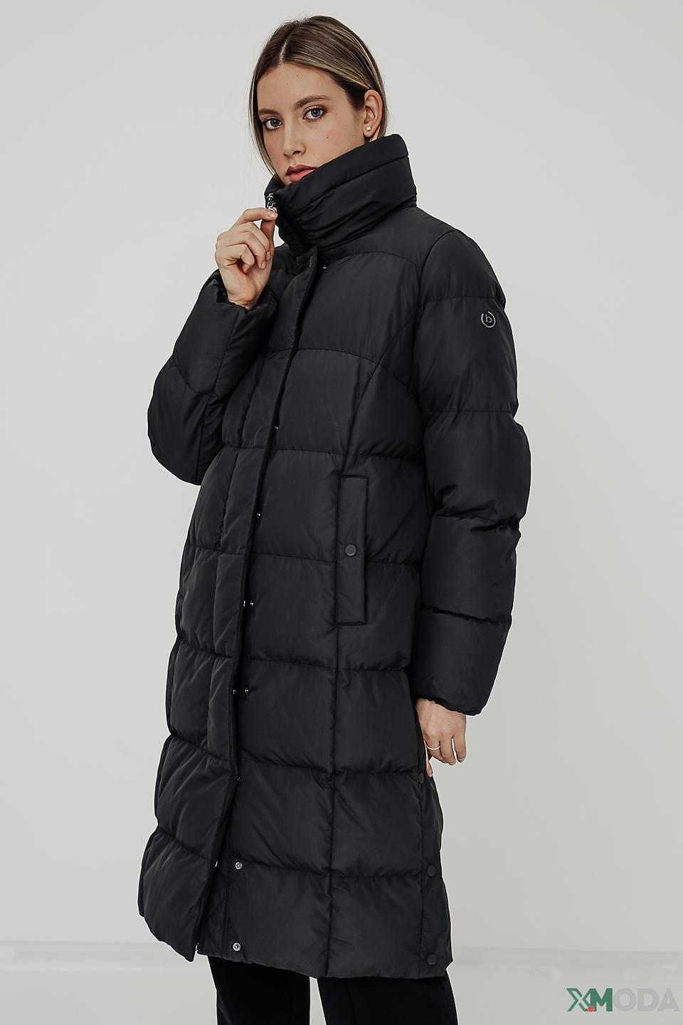 Пальто Bugatti стеганое чёрное