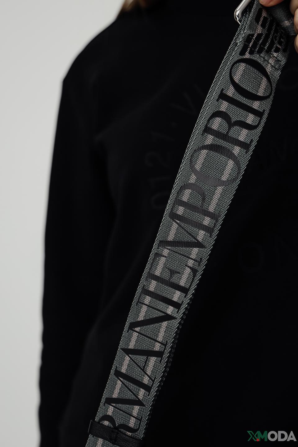 Сумка Emporio Armani стеганая чёрная