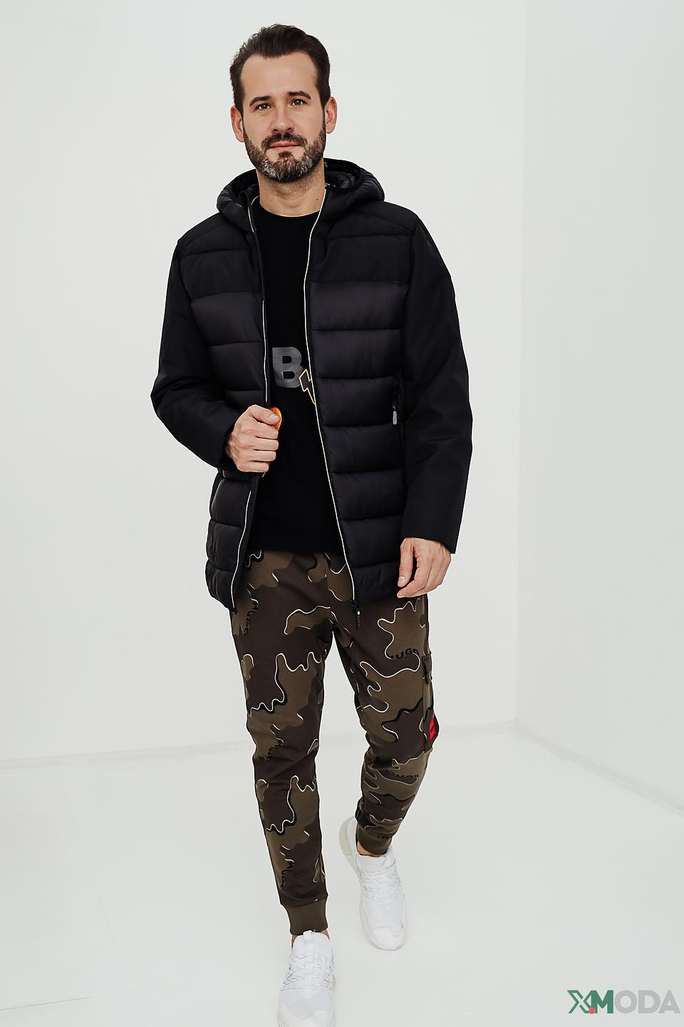 Куртка Sea Barrier стеганая чёрная