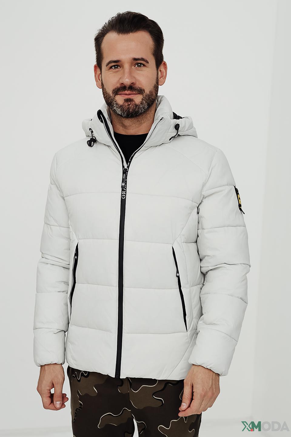 Куртка Granchio стеганая светло-серая