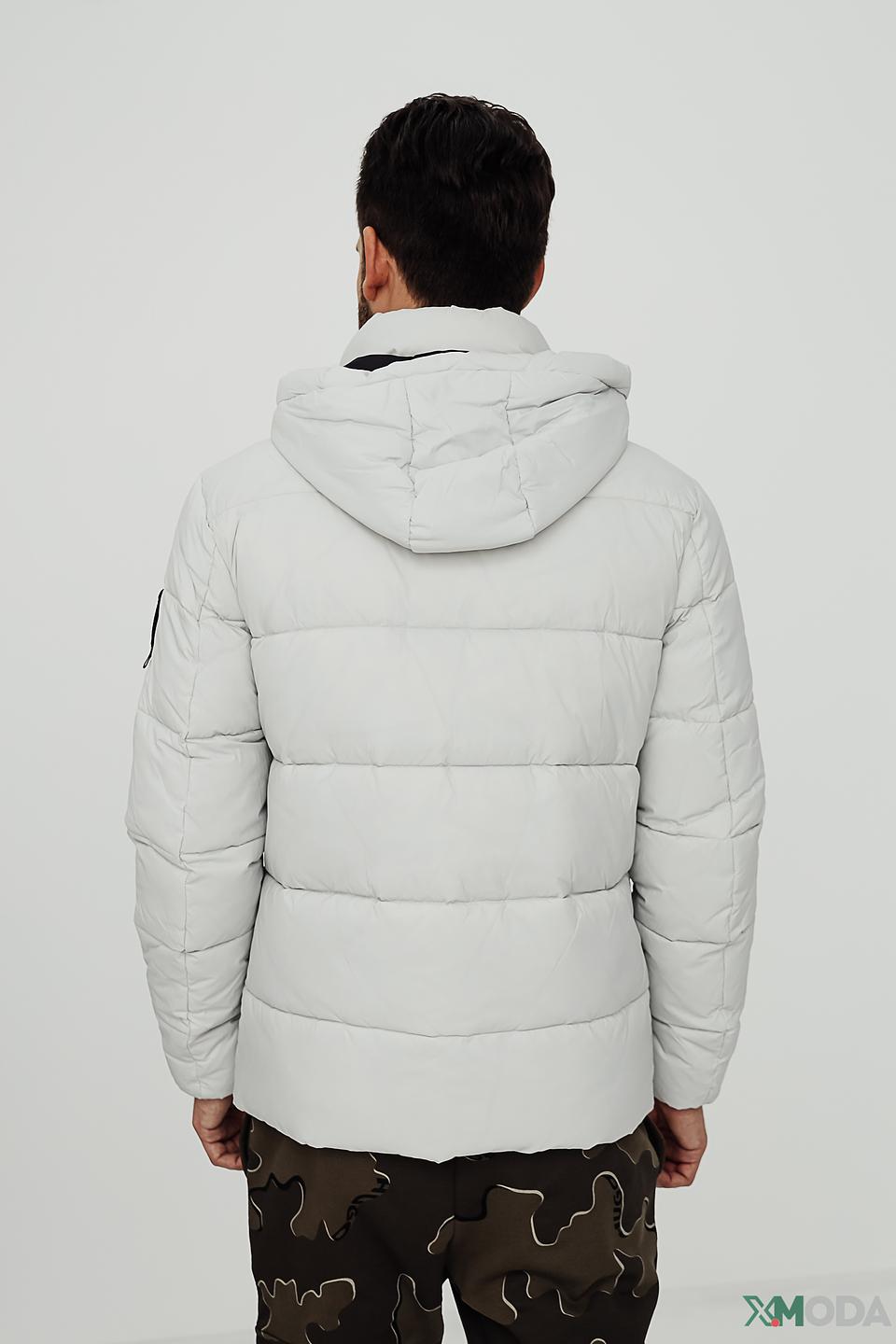 Куртка Granchio стеганая светло-серая