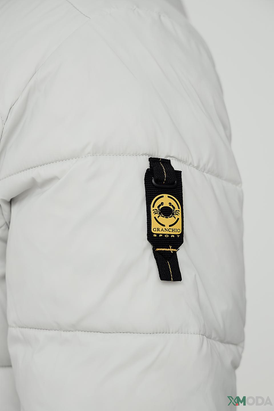 Куртка Granchio стеганая светло-серая