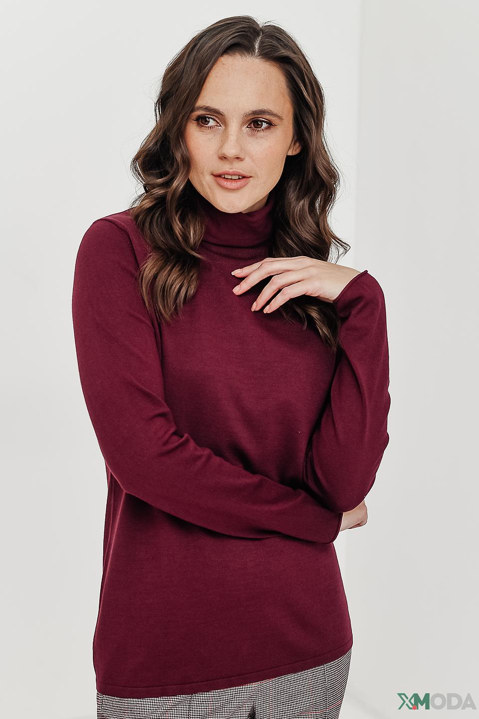 Водолазка Gerry Weber бордовая