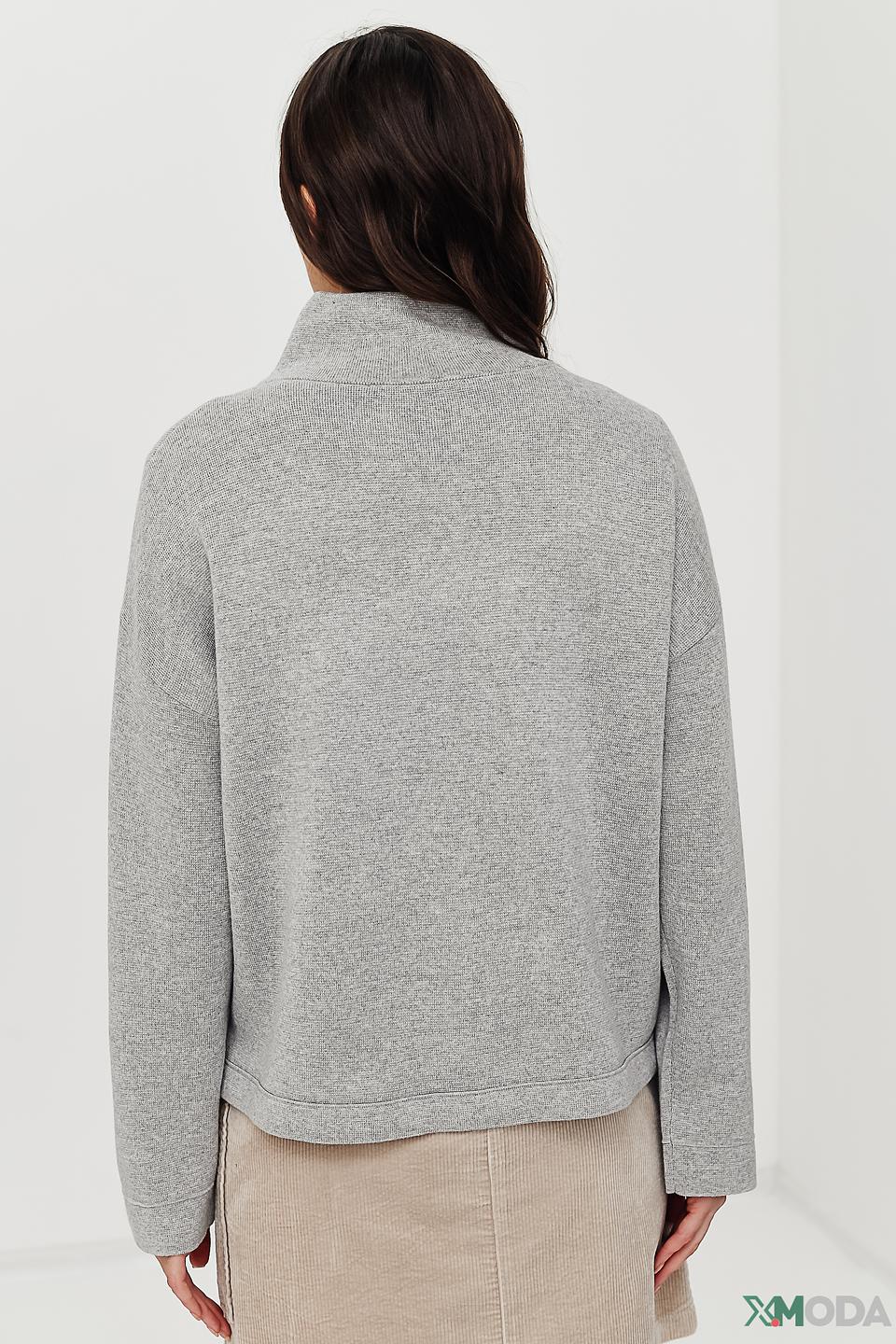 Жакет Oui серый с карманами