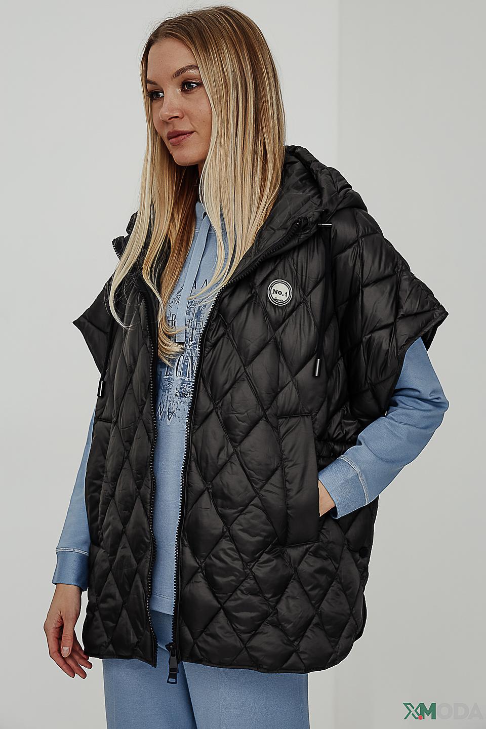 Жилет No.1 Como стеганый черный