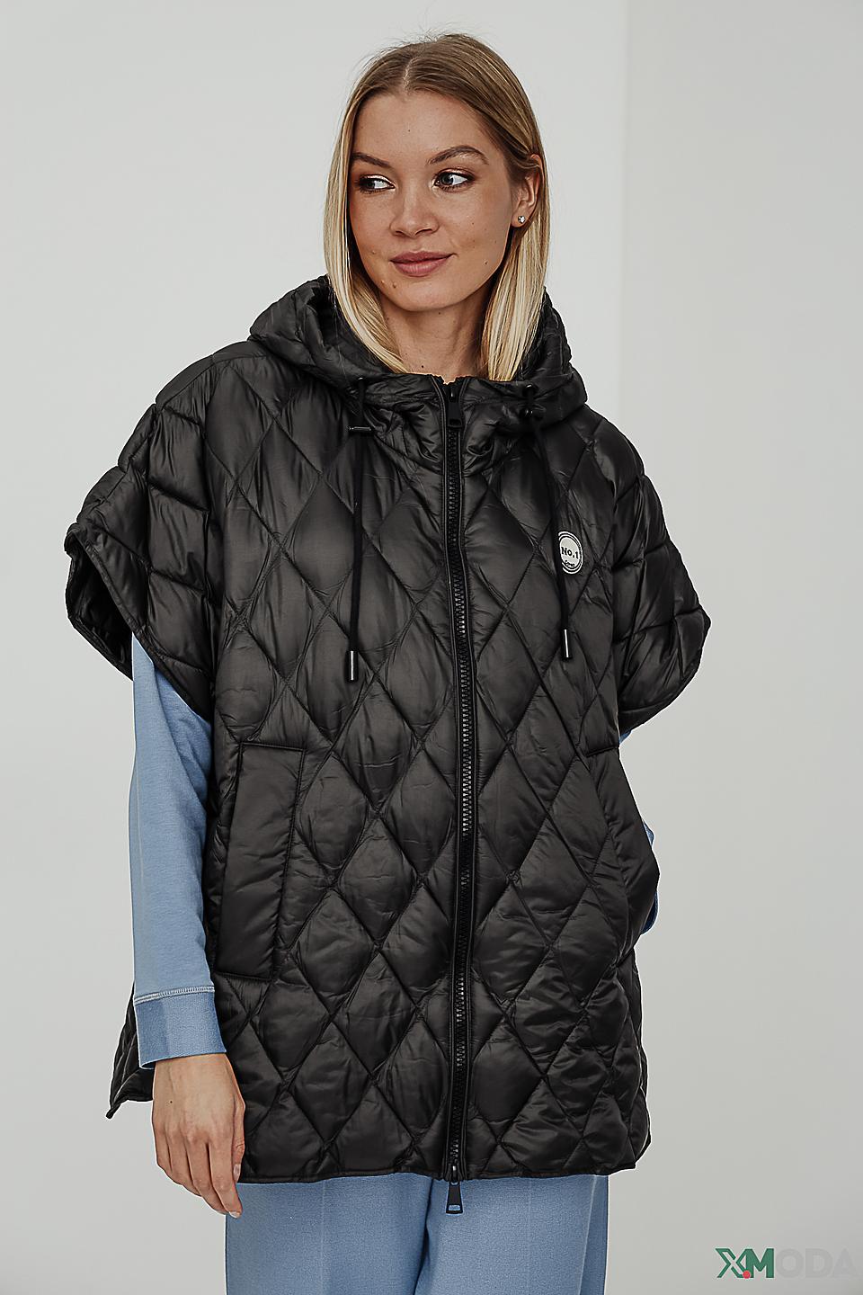 Жилет No.1 Como стеганый черный