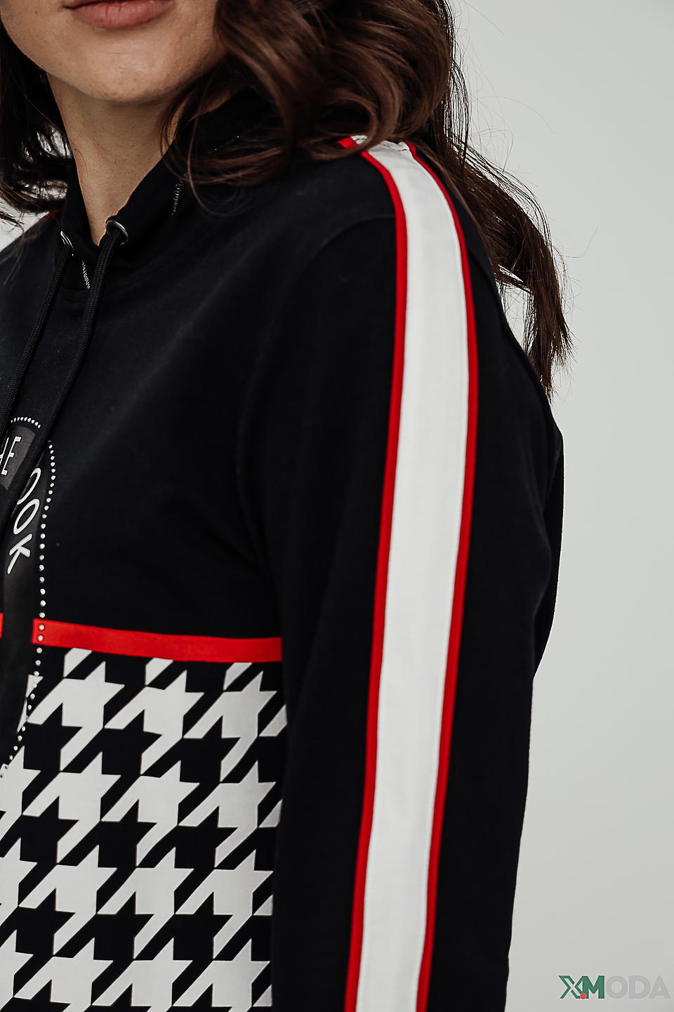 Платье Tuzzi в клетку с капюшоном