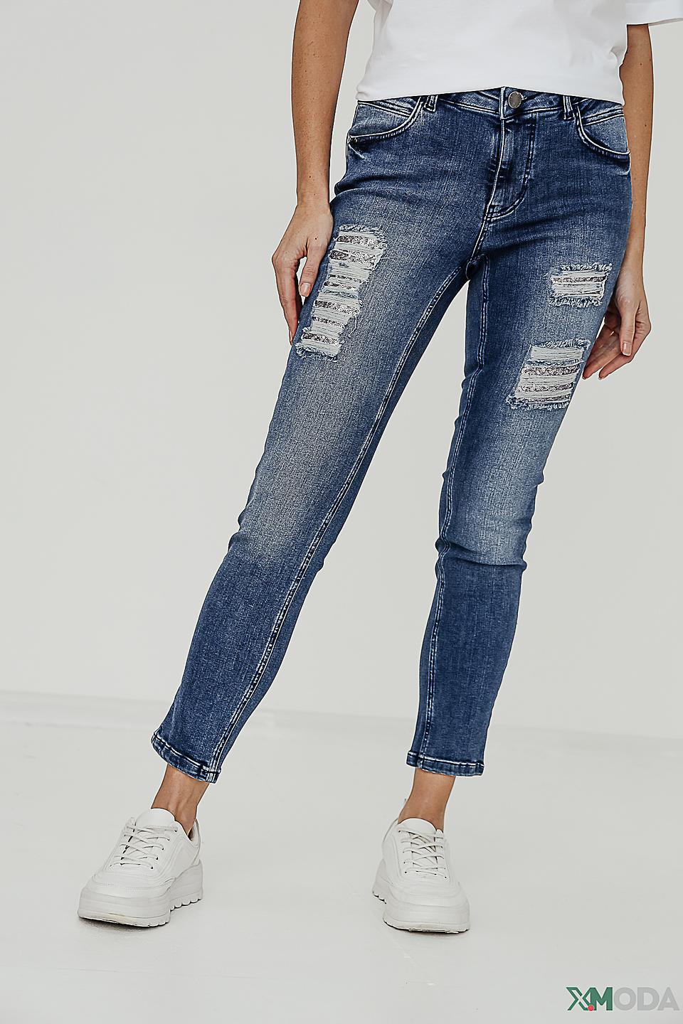 Джинсы Tuzzi с рваным декором