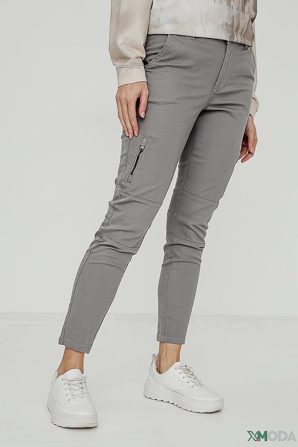 Брюки Lecomte серые кюлоты