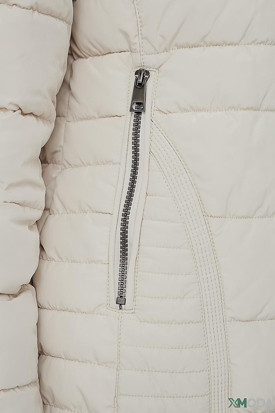 Куртка Lebek стеганая бежевая