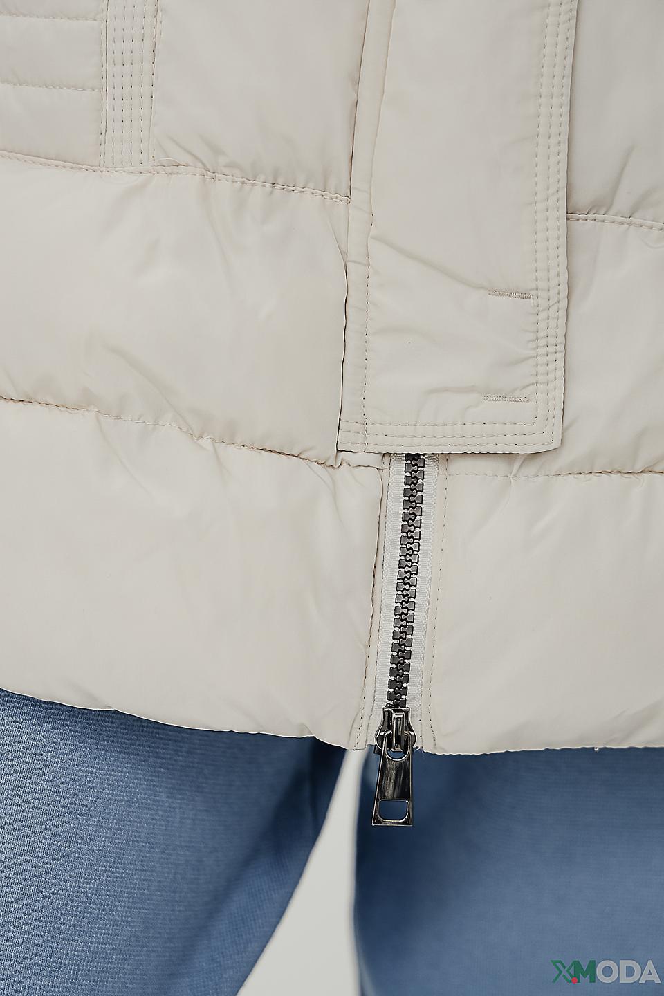 Куртка Lebek стеганая бежевая