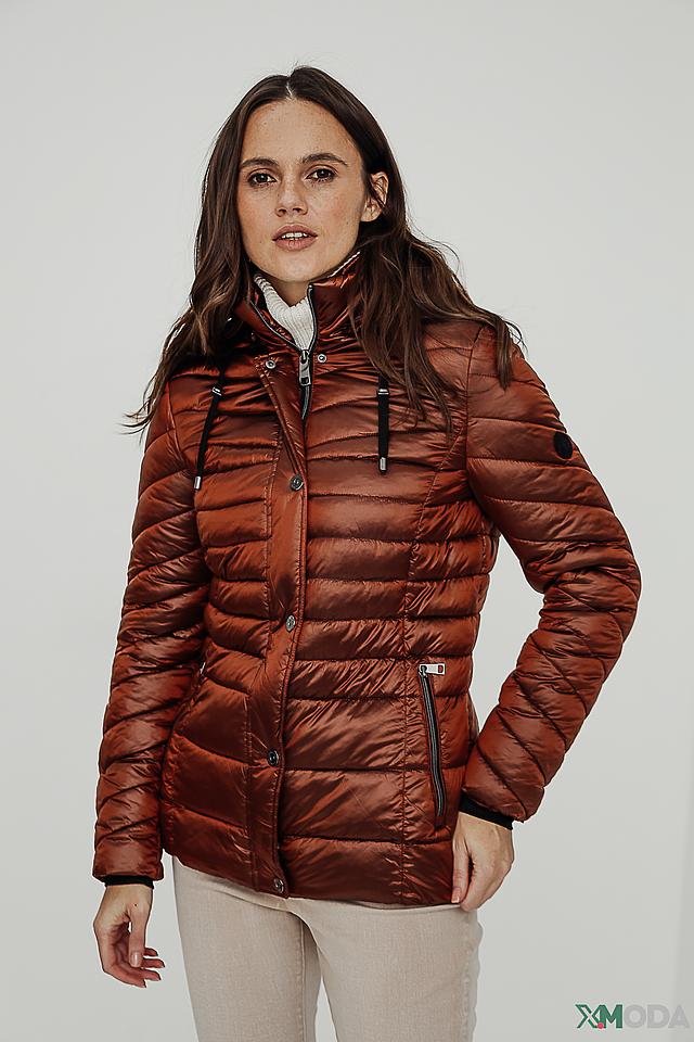 Куртка Lebek стеганая терракотовая