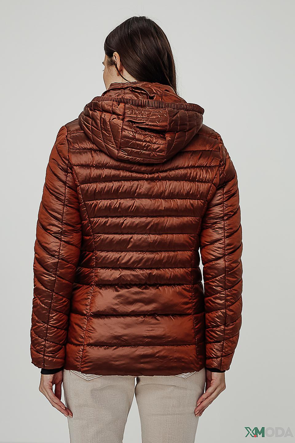 Куртка Lebek стеганая терракотовая