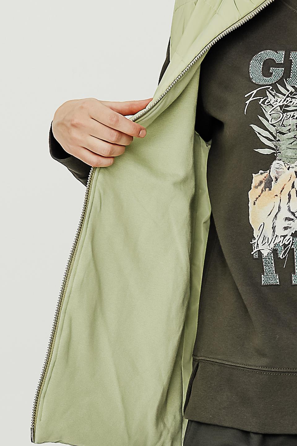 Жилет стеганый Margittes оливковый