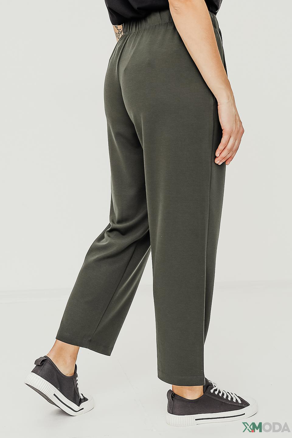 Брюки Margittes хаки с поясом