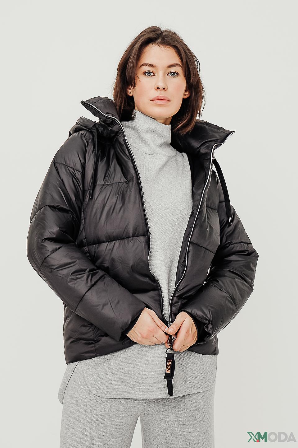 Куртка Cinque стеганая чёрная