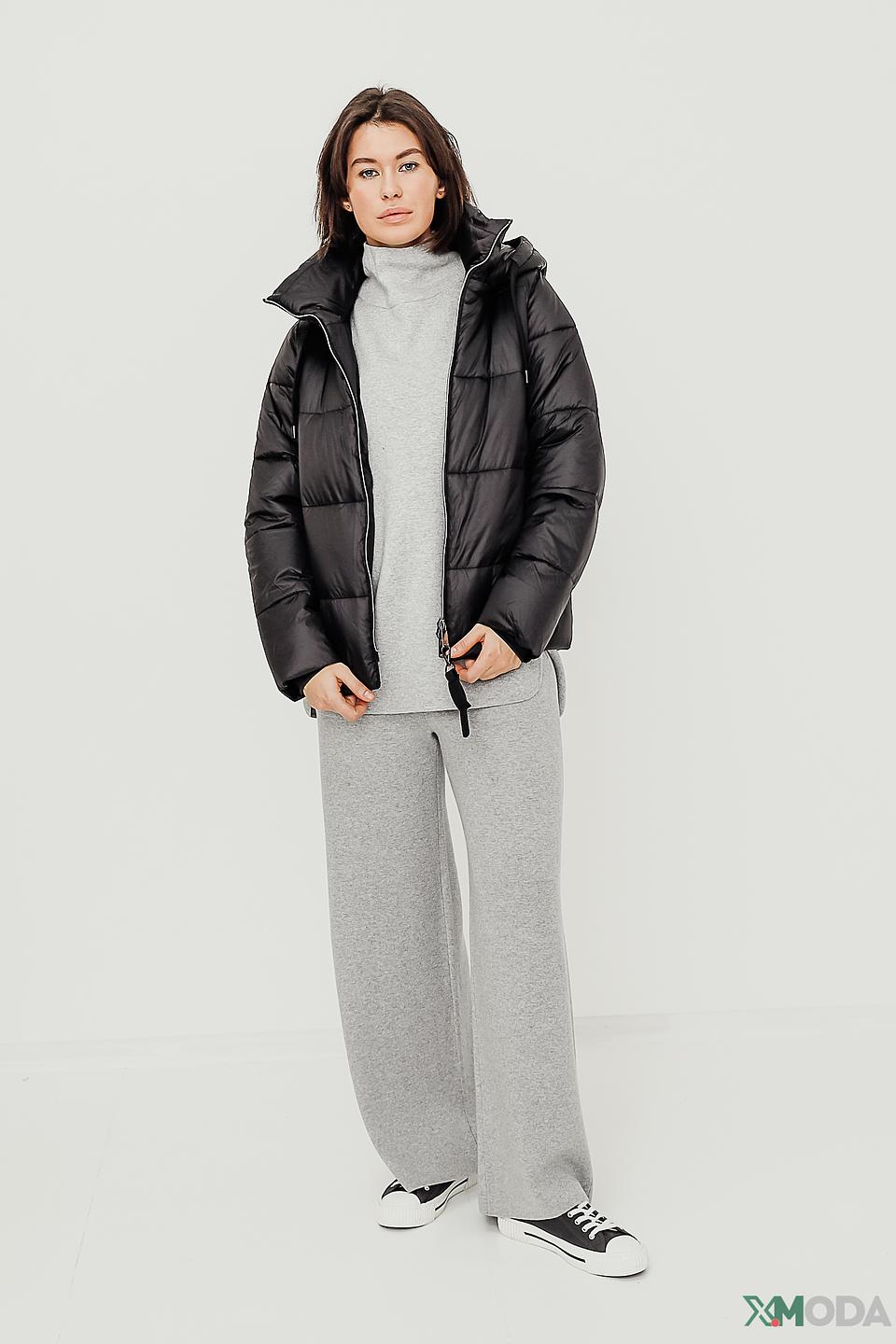 Куртка Cinque стеганая чёрная