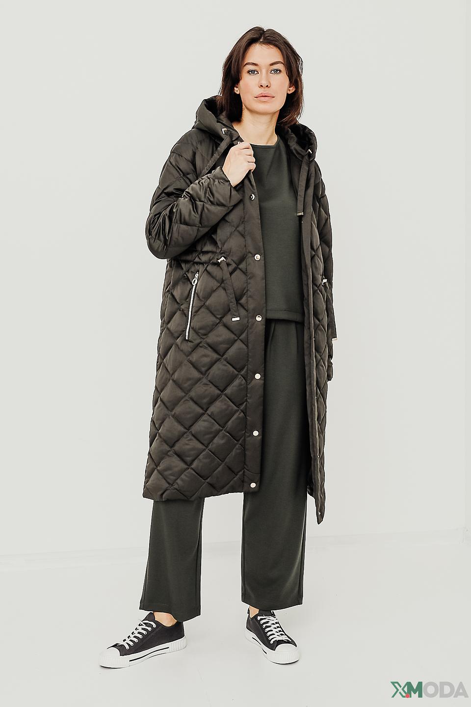 Пальто стеганое Fuchs Schmitt чёрное