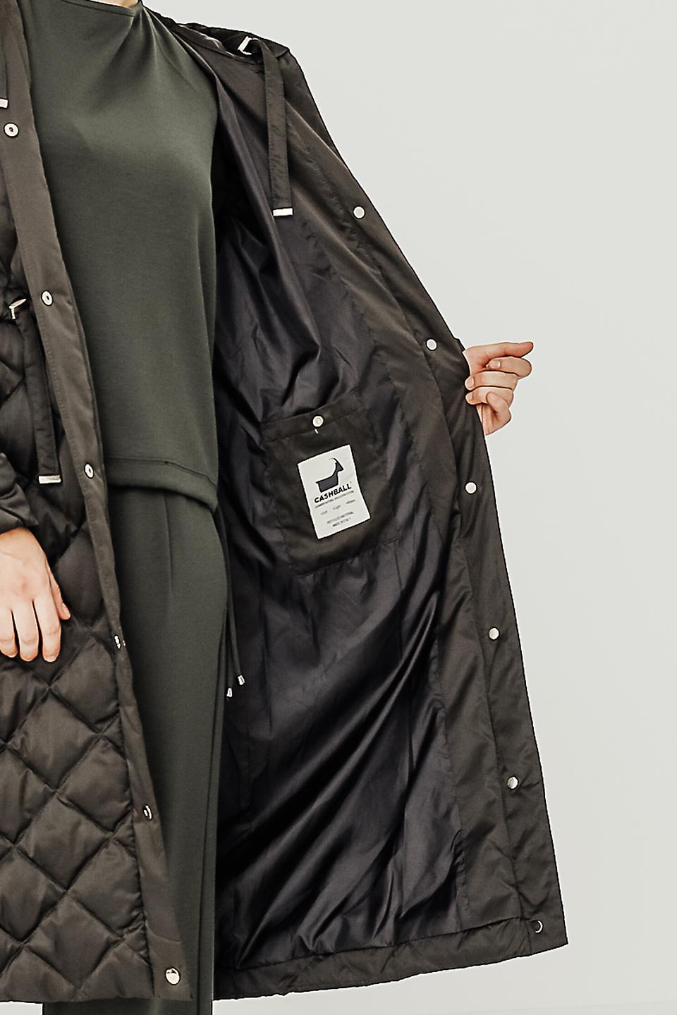 Пальто стеганое Fuchs Schmitt чёрное