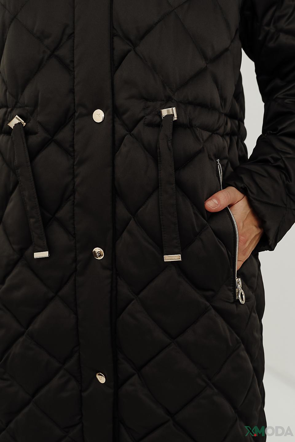 Пальто стеганое Fuchs Schmitt чёрное