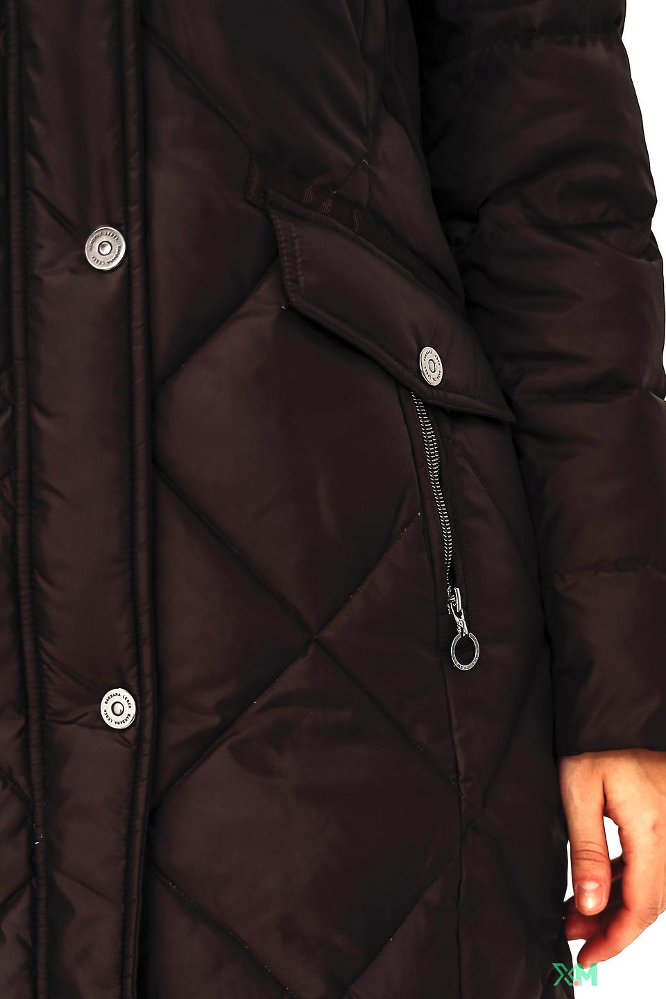 Куртка Lebek стеганая коричневая