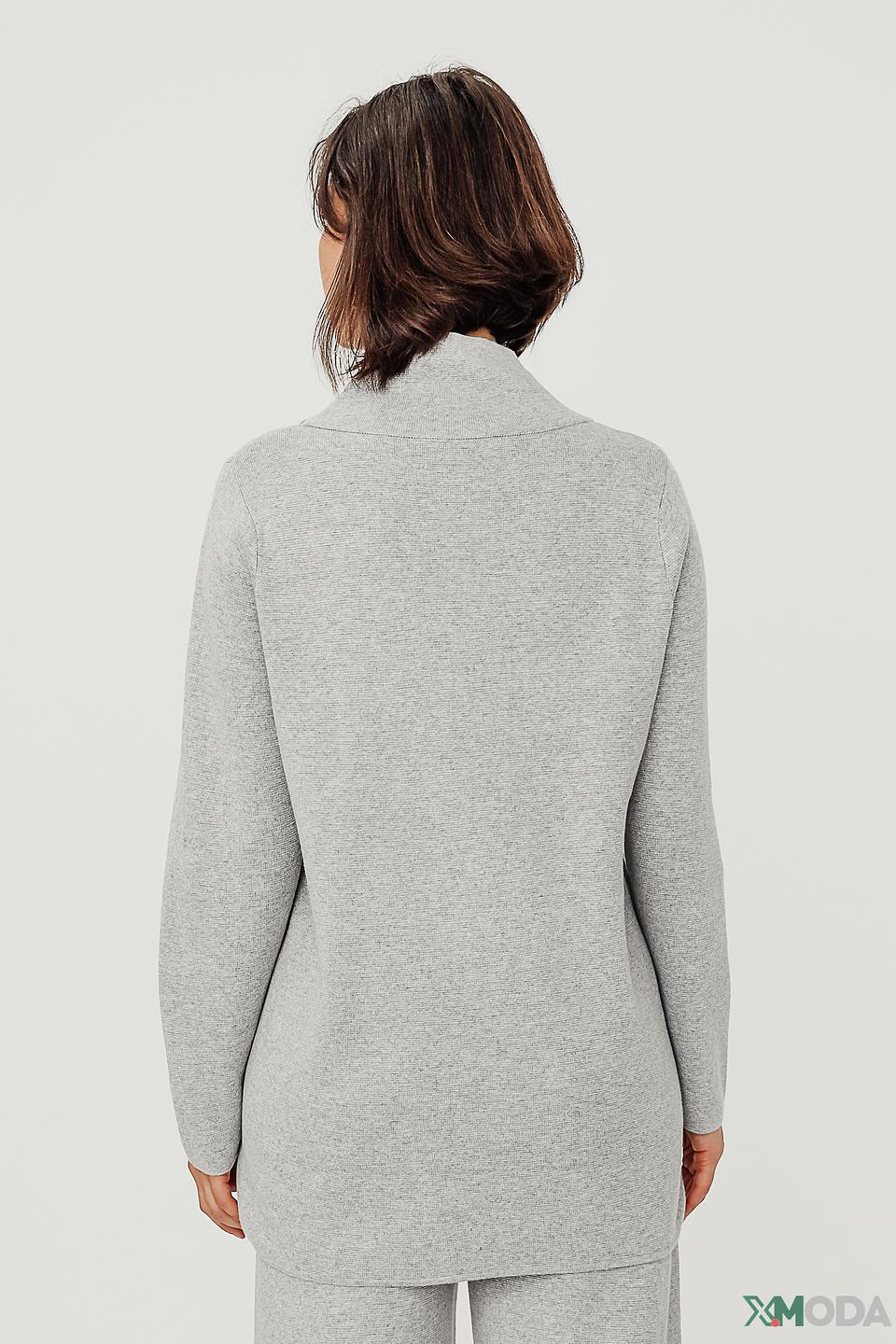 Водолазка Oui серая меланж