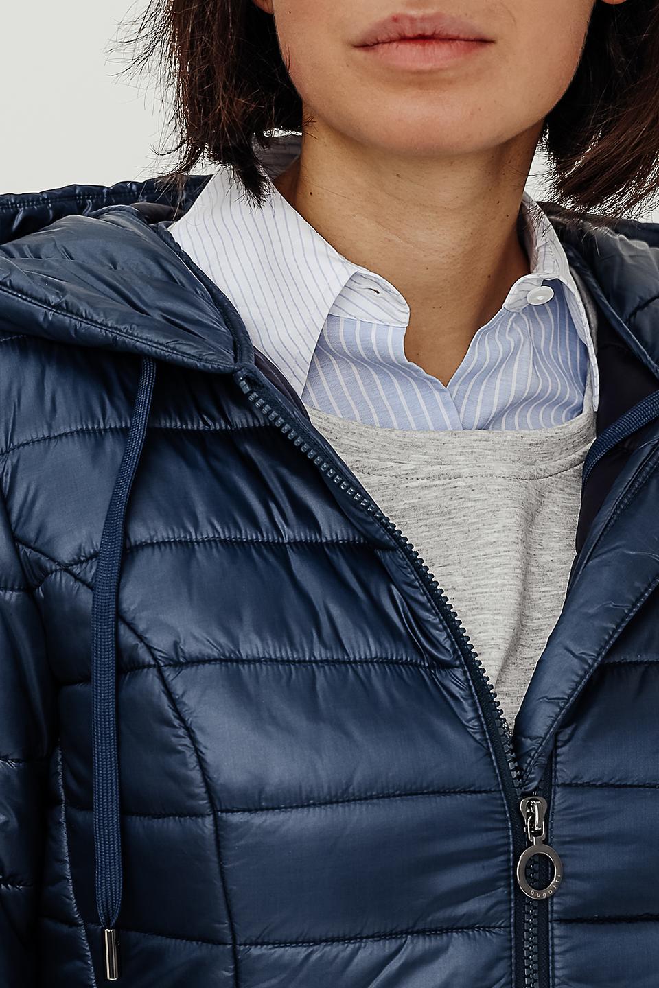 Пальто Bugatti стеганое синее