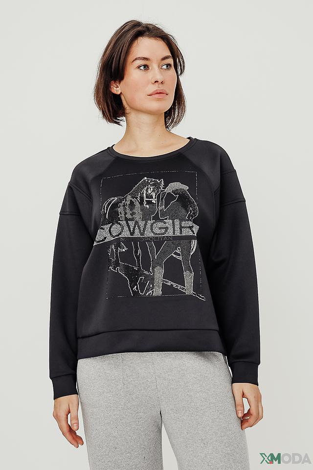 Толстовка Monari с ковбойским принтом