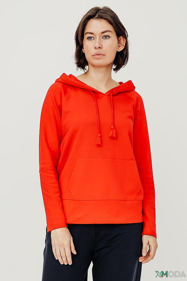 Толстовка Margittes с кисточками красный