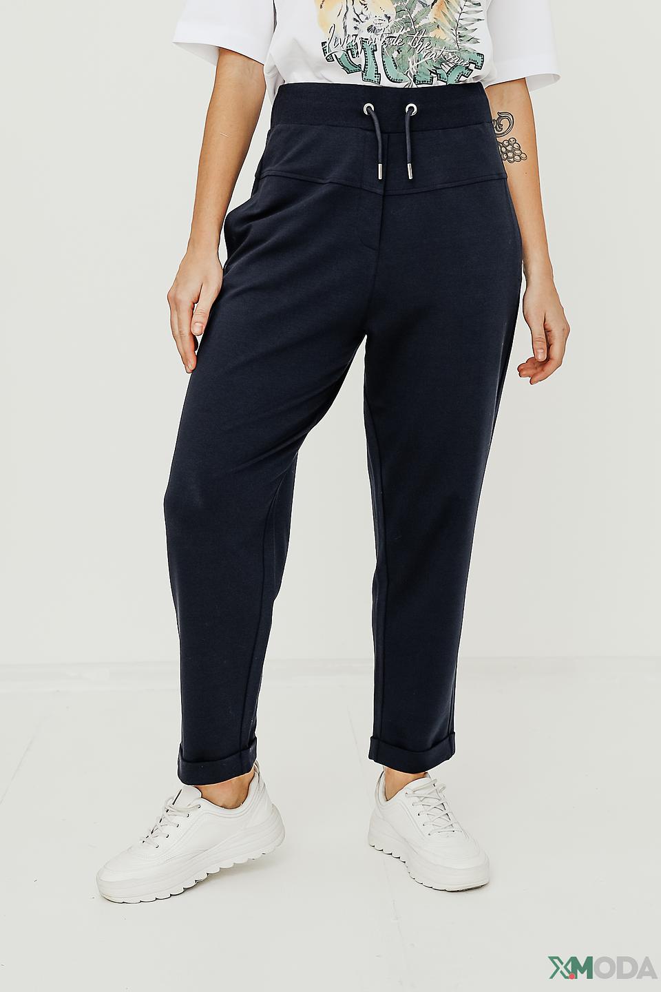 Брюки трикотажные Margittes темно-синие