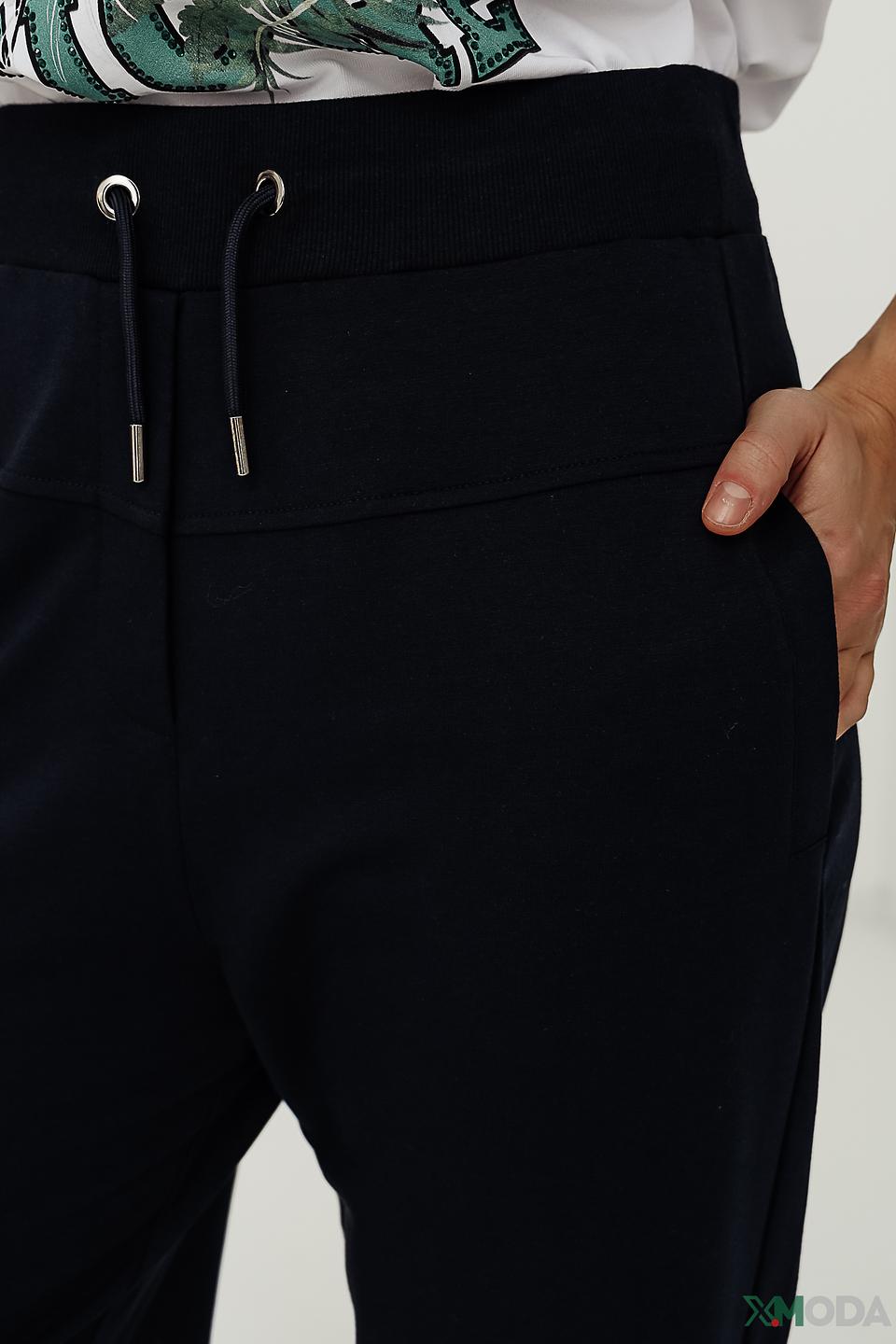 Брюки трикотажные Margittes темно-синие