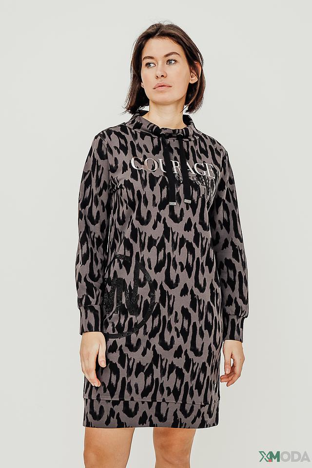 Платье Monari леопардовый принт