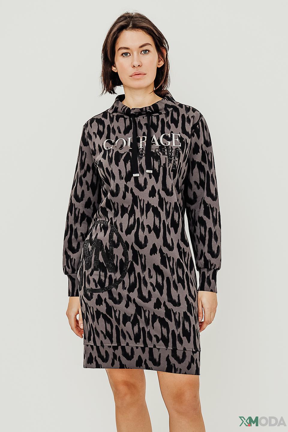 Платье Monari леопардовый принт