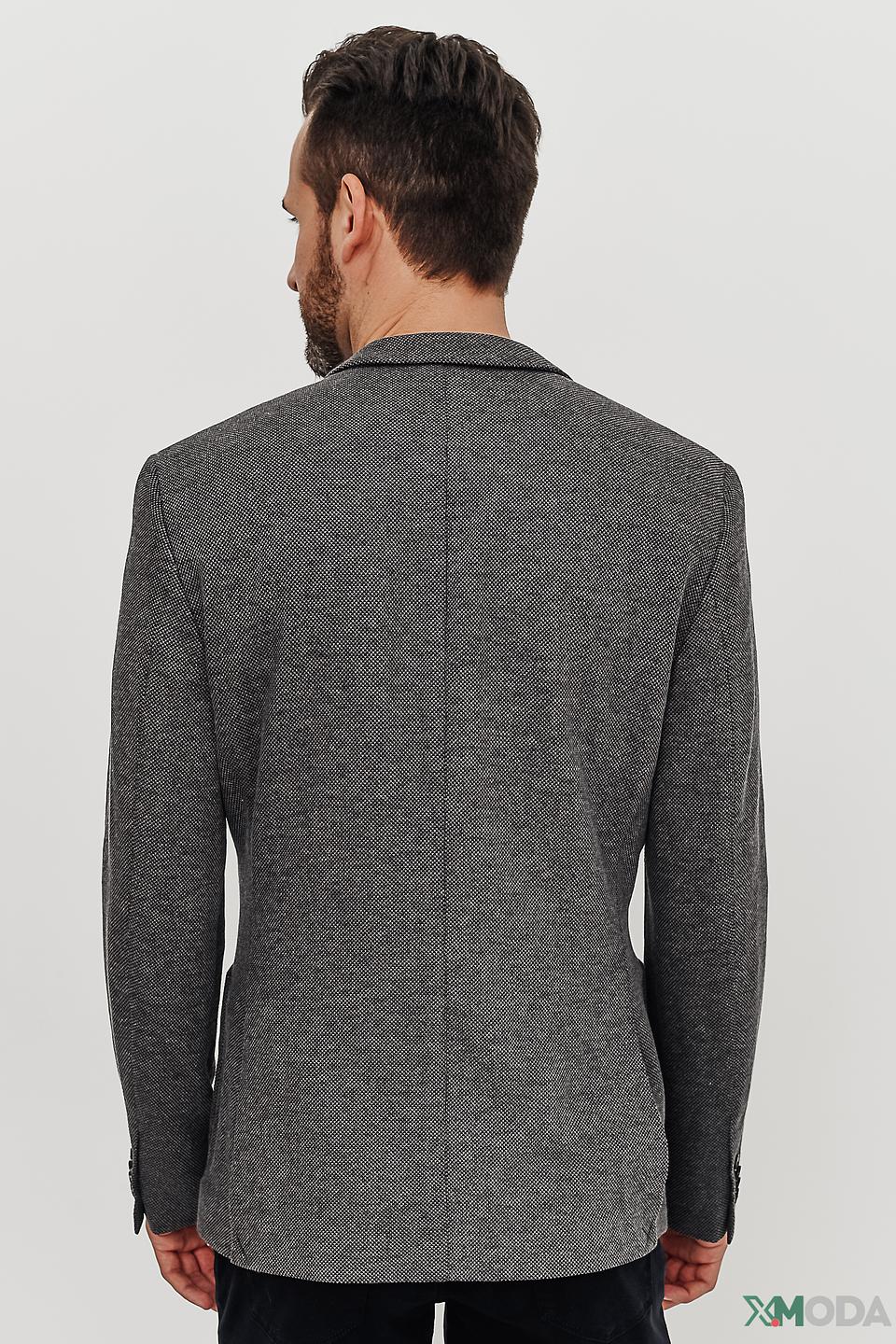 Пиджак Calamar серый в клетку