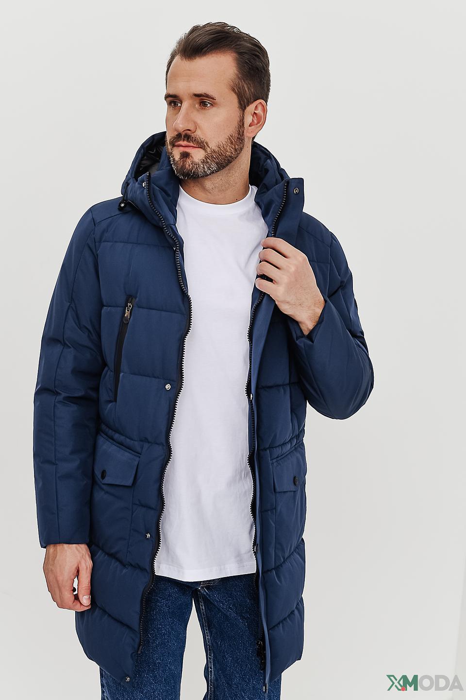 Куртка Granchio стеганая синяя