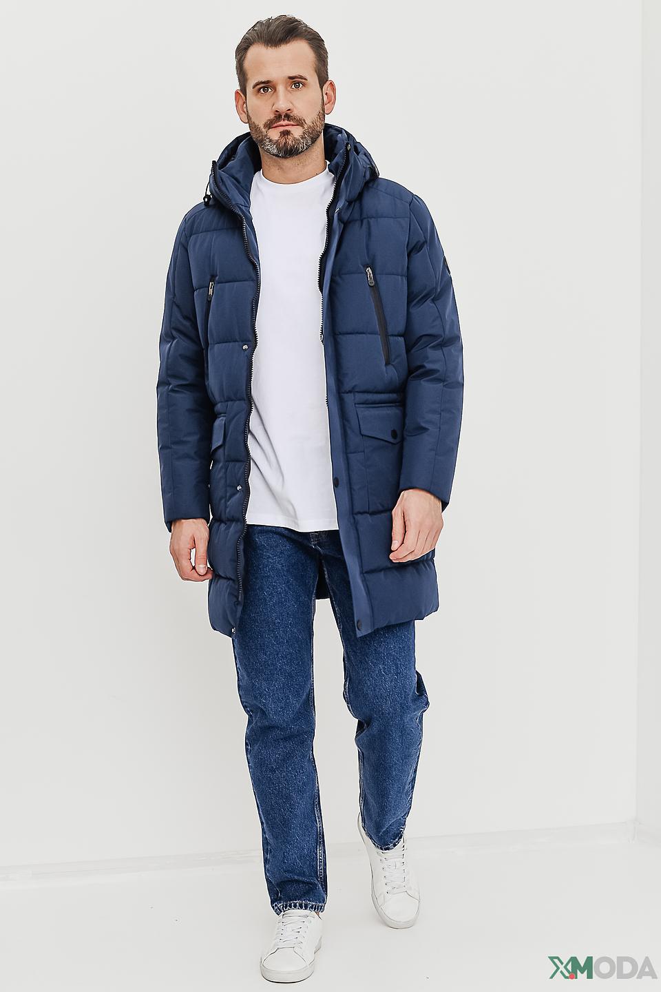 Куртка Granchio стеганая синяя