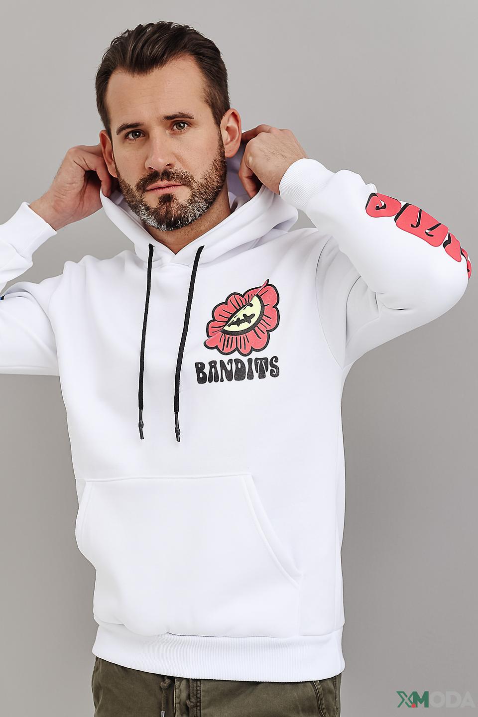 Толстовка Alcott с принтом Bandits