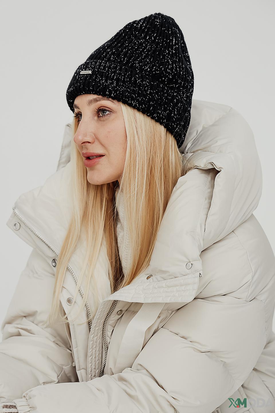 Шапка Wegener вязаная чёрная