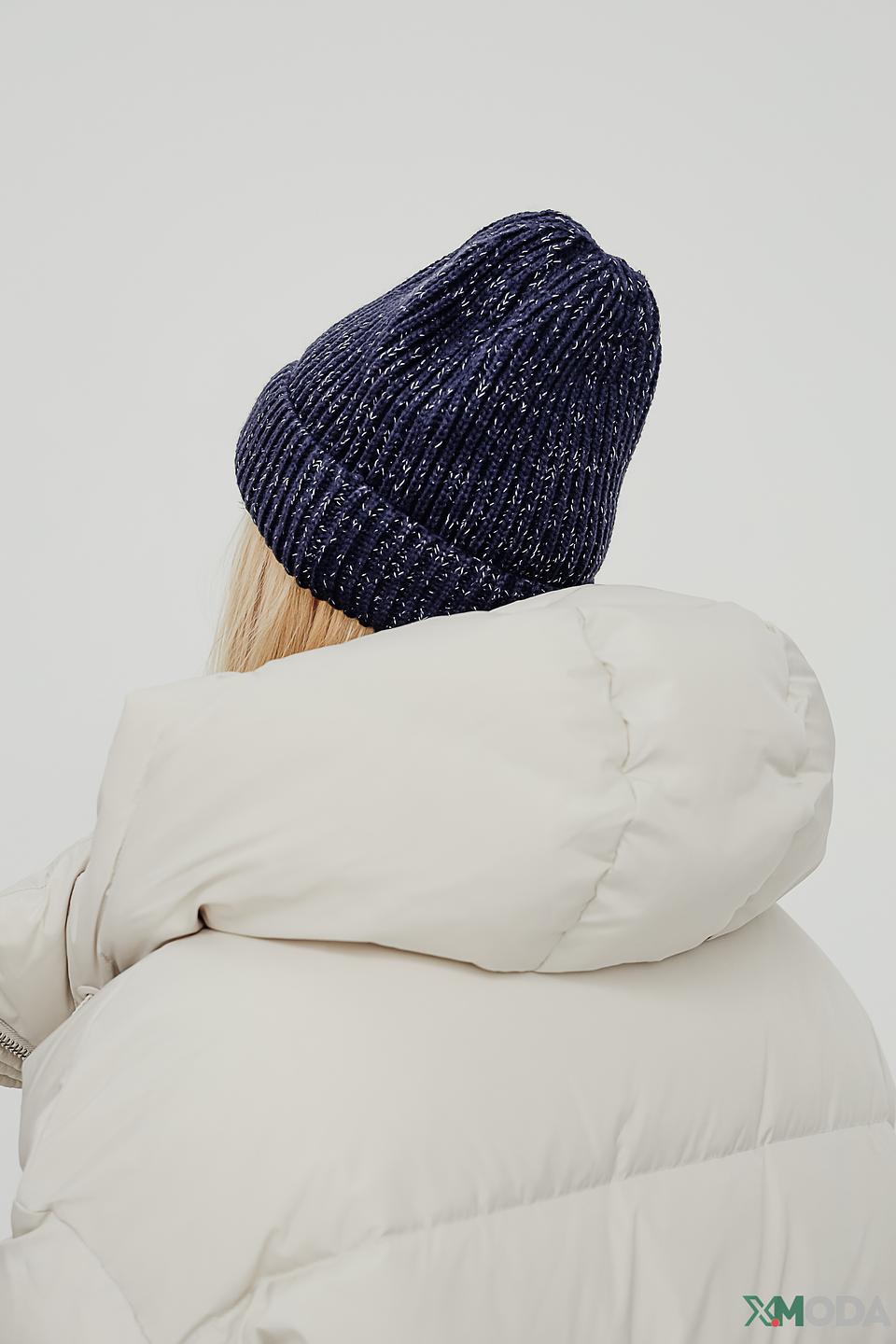 Шапка Wegener вязаная синяя